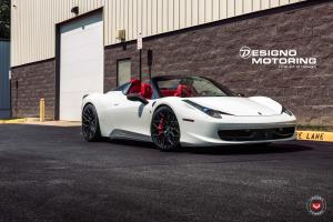 2019 Ferrari 458 Spider by Designo Motoring on Vossen Wheels (S17-01)